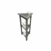 32" FlexiCorner Tall Teak Shower Storage Shelf Light Gray - CoastalVogue -Ottomans Official Shop unnamed file 6586