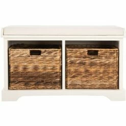 Freddy Wicker Storage Bench - Safavieh -Ottomans Official Shop unnamed file 6747