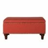 Large Rectangle Storage Bench with Nailhead Trim - HomePop -Ottomans Official Shop unnamed file 6759