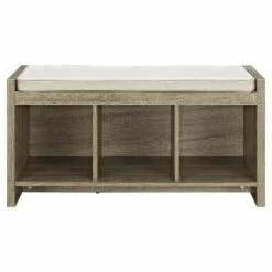 Hendland Entryway Storage Bench with Cushion - Room & Joy Pine -Ottomans Official Shop unnamed file 6816