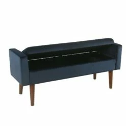 Fulton Storage Bench - Homepop Faux Leather -Ottomans Official Shop unnamed file 6852