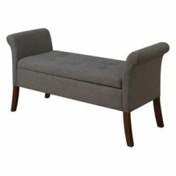 Breighton Home Johar Furniture Designs4Comfort Garbo Storage Bench Gray -Ottomans Official Shop unnamed file 7032