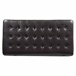 Deluxe Tufted Storage Bench Espresso - HomePop 15 Deluxe Tufted Storage Bench Espresso - HomePop -Ottomans Official Shop unnamed file 7058