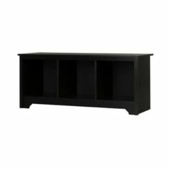 Vito Cubby Storage Bench - South Shore Pure Black -Ottomans Official Shop unnamed file 7121