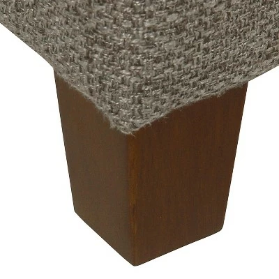 Homepop 48" Macalester Tufted Storage Bench Brown Faux Leather 8 Homepop 48" Macalester Tufted Storage Bench Brown Faux Leather - Image 6