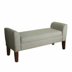 Tara Storage Bench Settee Gray - HomePop -Ottomans Official Shop unnamed file 7155