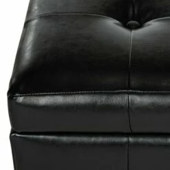 Small Manhattan Storage Bench - Safavieh Brown -Ottomans Official Shop unnamed file 7278