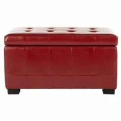 Small Manhattan Storage Bench - Safavieh Brown -Ottomans Official Shop unnamed file 7282