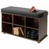 Townsend Entry Bench with Cushion And Storage Espresso - Winsome