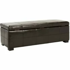 Madison Large Storage Bench - Safavieh Taupe -Ottomans Official Shop unnamed file 7304