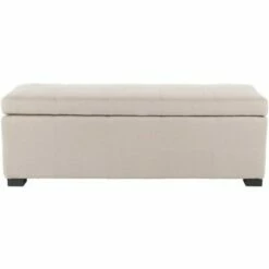 Madison Large Storage Bench - Safavieh Taupe -Ottomans Official Shop unnamed file 7308