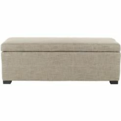Madison Large Storage Bench - Safavieh Taupe -Ottomans Official Shop unnamed file 7309