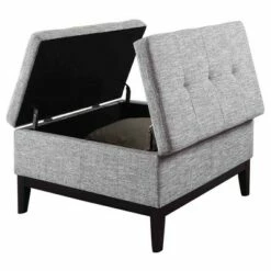 Coffee Table with Storage 18" - Gray - Ore International