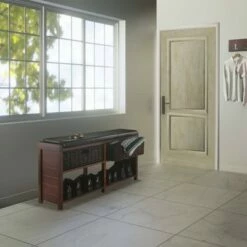 Colin Entryway Storage Bench with Cushion Cappuccino - Winsome -Ottomans Official Shop unnamed file 7342