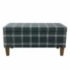 Large Decorative Storage Bench - HomePop Tan Plaid 2 Large Decorative Storage Bench - HomePop Tan Plaid -Ottomans Official Shop unnamed file 7475