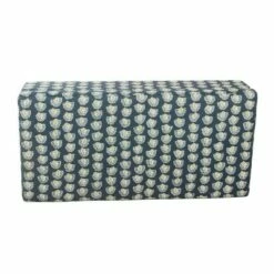 Mid-Century Storage Bench Teal Floral - HomePop 13 Mid-Century Storage Bench Teal Floral - HomePop -Ottomans Official Shop unnamed file 7505