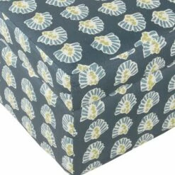 Mid-Century Storage Bench Teal Floral - HomePop 15 Mid-Century Storage Bench Teal Floral - HomePop -Ottomans Official Shop unnamed file 7507