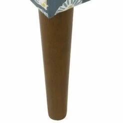 Mid-Century Storage Bench Teal Floral - HomePop 17 Mid-Century Storage Bench Teal Floral - HomePop -Ottomans Official Shop unnamed file 7509