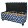 Storage Bench 18" - Blue - Ore International -Ottomans Official Shop unnamed file 7556