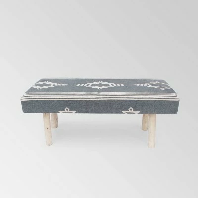 Laveta Boho Rectangular Bench - Christopher Knight Home Brown 8 Laveta Boho Rectangular Bench - Christopher Knight Home Brown - Image 6