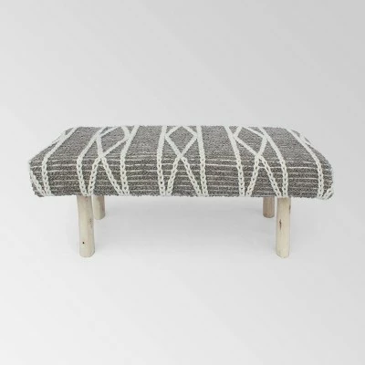 Laveta Boho Rectangular Bench - Christopher Knight Home Brown 9 Laveta Boho Rectangular Bench - Christopher Knight Home Brown - Image 7