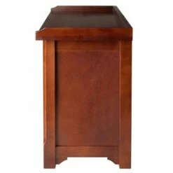 4pc Milan Storage Bench Set Antique Walnut - Winsome 11 4pc Milan Storage Bench Set Antique Walnut - Winsome -Ottomans Official Shop unnamed file 7600