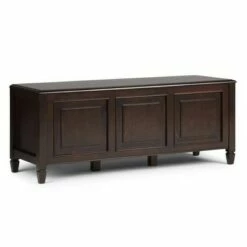 Hampshire Storage Bench Trunk - Wyndenhall Natural Aged Brown -Ottomans Official Shop unnamed file 7623