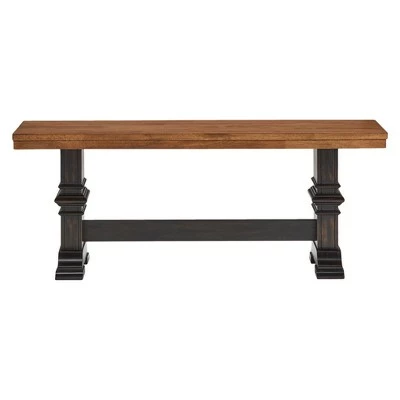 South Hill Baluster Base Bench - Inspire Q Gray 6 South Hill Baluster Base Bench - Inspire Q Gray - Image 4