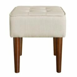 Aria Square Tufted Stool - Adore Decor French Dove -Ottomans Official Shop unnamed file 77