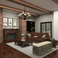 Wood Farmhouse Storage Bench Gray - Olivia & May -Ottomans Official Shop unnamed file 7726