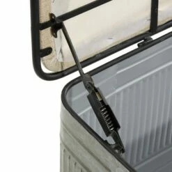 Wood Farmhouse Storage Bench Gray - Olivia & May -Ottomans Official Shop unnamed file 7730