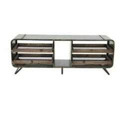 Olivia & May Industrial Storage Bench Gray - Olivia & May 17 Olivia & May Industrial Storage Bench Gray - Olivia & May -Ottomans Official Shop unnamed file 7821