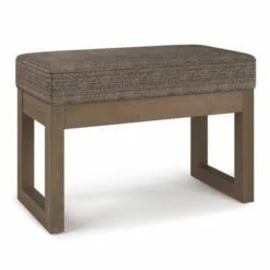 Small Madison Footstool Ottoman Bench - WyndenHall Gray -Ottomans Official Shop unnamed file 783
