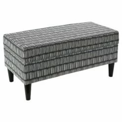 Billie Storage Bench - Dash Ink Sma - Skyline Furniture