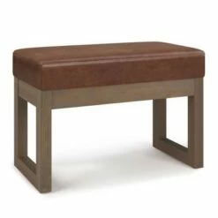 Small Madison Footstool Ottoman Bench - WyndenHall Gray -Ottomans Official Shop unnamed file 792