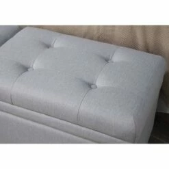 Storage Upholstered Bed Bench Gray - HomeFare -Ottomans Official Shop unnamed file 7979