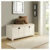Adler Entryway Storage Bench - Crosley White -Ottomans Official Shop unnamed file 7981