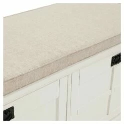 Adler Entryway Storage Bench - Crosley White -Ottomans Official Shop unnamed file 7988