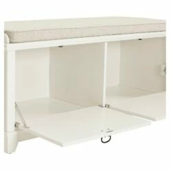 Adler Entryway Storage Bench - Crosley White -Ottomans Official Shop unnamed file 7990