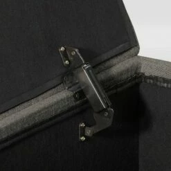 Boston Tufted Fabric Storage Ottoman Dark Gray - CorLiving -Ottomans Official Shop unnamed file 8014