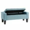 Baytown Storage Bench - OSP Home Furnishings Blue Smok