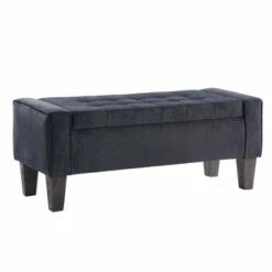 Baytown Storage Bench - OSP Home Furnishings Blue Smok -Ottomans Official Shop unnamed file 8037