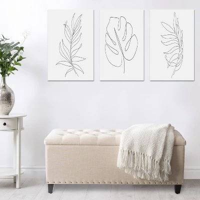 Boston Tufted Fabric Storage Ottoman Beige - CorLiving 5 Boston Tufted Fabric Storage Ottoman Beige - CorLiving - Image 3