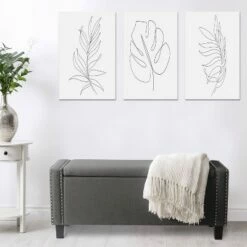 Boston Storage Fabric Ottoman Dark Gray - CorLiving -Ottomans Official Shop unnamed file 8091