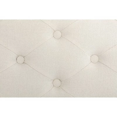 24" Tufted Storage Ottoman and Hinged Lid - WOVENBYRD Light Brown 11 24" Tufted Storage Ottoman and Hinged Lid - WOVENBYRD Light Brown - Image 9