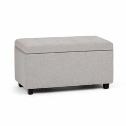 34" Essex Storage Ottoman - Wyndenhall Stone Gray -Ottomans Official Shop unnamed file 8279