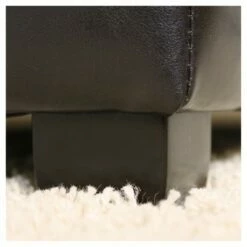 Canyons Bonded Leather Storage Ottoman Dark Brown - Christopher Knight Home -Ottomans Official Shop unnamed file 8326