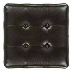 Maiden Square Tufted Storage Ottoman - Safavieh Black -Ottomans Official Shop unnamed file 8333