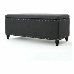 Tatiana Storage Ottoman - Christopher Knight Home Light Gray -Ottomans Official Shop unnamed file 8394