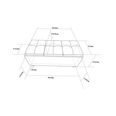 Franklin Tray Storage Ottoman with Lift Up Lids - WyndenHall Tanners Brown 10 Franklin Tray Storage Ottoman with Lift Up Lids - WyndenHall Tanners Brown - Image 8